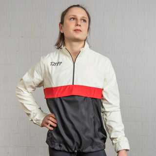 T2RIFF Anorak Frauen - white/black