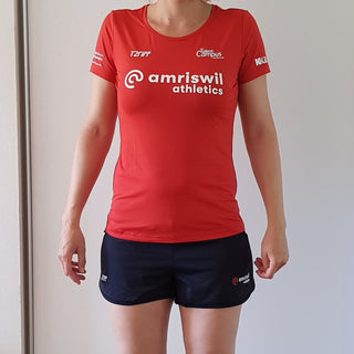 T2RIFF Amriswil Shirt Frauen - rot
