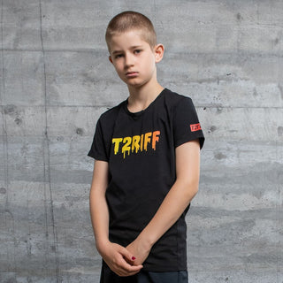 T2RIFF Shirt Jungen - schwarz