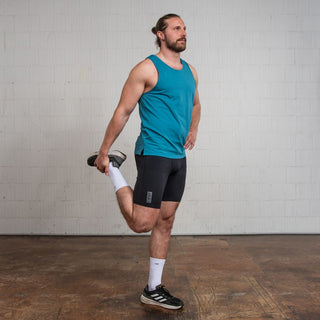 T2RIFF Running Combo Männer - blau/schwarz