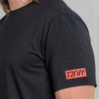 T2RIFF T-SHIRT BASIC Männer - schwarz