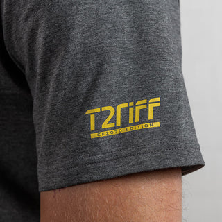 T2RIFF T-SHIRT SUSTAINABLE Männer - grau