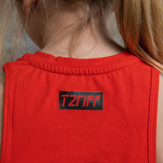 T2RIFF Tank Top Mädchen - rot