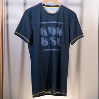T2RIFF T-Shirt BSL Run Männer - blau
